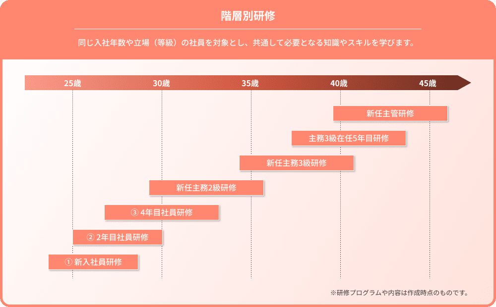 階層別研修
